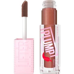 imageMAYBELLINE Lifter Gloss Lifter Plump Plumping Lip Gloss with Chili Pepper and 5 MaxiLip Pink Sting Sheer Bubblegum Pink 1 Count7 COCOA ZING