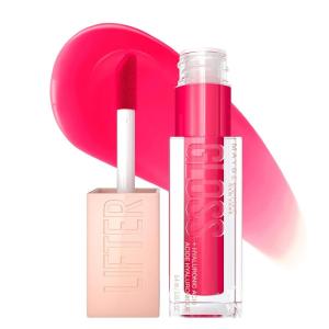 imageMaybelline New York Lifter Gloss Hydrating Lip Gloss with Hyaluronic Acid Sweetheart Sheer Red 1 CountBUBBLEGUM