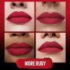 imageMaybelline Color Sensational Ultimatte Matte Lipstick NonDrying Intense Color Pigment More Blush Rose Pink 1 Count199 MORE RUBY
