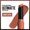 imageMaybelline Color Sensational Ultimatte Matte Lipstick NonDrying Intense Color Pigment More Blush Rose Pink 1 Count688 MORE SEPIA