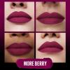 imageMaybelline Color Sensational Ultimatte Matte Lipstick NonDrying Intense Color Pigment More Blush Rose Pink 1 Count99 MORE BERRY