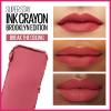 imageMaybelline Super Stay Ink Crayon Lipstick Makeup Precision Tip Matte Lip Crayon with Builtin Sharpener Longwear Up To 8Hrs Lead The Way Pink Beige 1 Count145 BREAK THE CEILING