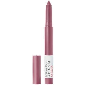 imageMaybelline Super Stay Ink Crayon Lipstick Makeup Precision Tip Matte Lip Crayon with Builtin Sharpener Longwear Up To 8Hrs Lead The Way Pink Beige 1 Count25 STAY EXCEPTIONAL