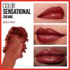imageMaybelline New York Color Sensational Lipstick Lip Makeup Matte Finish Hydrating Lipstick Nude Pink Red Plum Lip Color Touch Of Spice 1 Count122 BRICK BEAT
