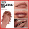 imageMaybelline New York Color Sensational Lipstick Lip Makeup Matte Finish Hydrating Lipstick Nude Pink Red Plum Lip Color Touch Of Spice 1 Count144 NAKED DARE