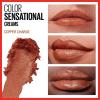 imageMaybelline New York Color Sensational Lipstick Lip Makeup Matte Finish Hydrating Lipstick Nude Pink Red Plum Lip Color Touch Of Spice 1 Count166 COPPER CHARGE
