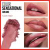 imageMaybelline New York Color Sensational Lipstick Lip Makeup Matte Finish Hydrating Lipstick Nude Pink Red Plum Lip Color Touch Of Spice 1 Count222 FLUSH PUNCH