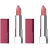 imageMaybelline New York Color Sensational Lipstick Lip Makeup Matte Finish Hydrating Lipstick Nude Pink Red Plum Lip Color Touch Of Spice 1 Count222 FLUSH PUNCH