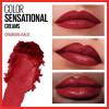 imageMaybelline New York Color Sensational Lipstick Lip Makeup Matte Finish Hydrating Lipstick Nude Pink Red Plum Lip Color Touch Of Spice 1 Count311 CRIMSON RACE
