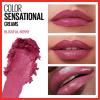 imageMaybelline New York Color Sensational Lipstick Lip Makeup Matte Finish Hydrating Lipstick Nude Pink Red Plum Lip Color Touch Of Spice 1 Count410 BLISSFUL BERRY