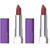 imageMaybelline New York Color Sensational Lipstick Lip Makeup Matte Finish Hydrating Lipstick Nude Pink Red Plum Lip Color Touch Of Spice 1 Count425 PLUM PARADISE