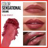 imageMaybelline New York Color Sensational Lipstick Lip Makeup Matte Finish Hydrating Lipstick Nude Pink Red Plum Lip Color Touch Of Spice 1 Count435 PLUM PERFECT