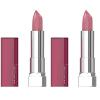 imageMaybelline New York Color Sensational Lipstick Lip Makeup Matte Finish Hydrating Lipstick Nude Pink Red Plum Lip Color Touch Of Spice 1 Count450 ROMANTIC ROSE