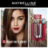 imageMaybelline New York Color Sensational Lipstick Lip Makeup Matte Finish Hydrating Lipstick Nude Pink Red Plum Lip Color Touch Of Spice 1 Count665 LUST FOR BLUSH