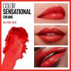 imageMaybelline New York Color Sensational Lipstick Lip Makeup Matte Finish Hydrating Lipstick Nude Pink Red Plum Lip Color Touch Of Spice 1 Count895 ON FIRE RED