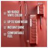imageMaybelline Super Stay Vinyl Ink Longwear NoBudge Liquid Lipcolor Makeup Highly Pigmented Color and Instant Shine Cheeky Rose Nude Lipstick 014 fl oz 1 Count105 GOLDEN