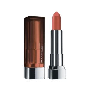 imageMaybelline New York Color Sensational Lipstick Lip Makeup Matte Finish Hydrating Lipstick Nude Pink Red Plum Lip Color Touch Of Spice 1 Count0 NUDE NUANCE