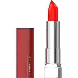 imageMaybelline New York Color Sensational Lipstick Lip Makeup Matte Finish Hydrating Lipstick Nude Pink Red Plum Lip Color Touch Of Spice 1 Count344 CORAL RISE