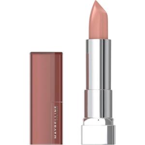 imageMaybelline New York Color Sensational Lipstick Lip Makeup Matte Finish Hydrating Lipstick Nude Pink Red Plum Lip Color Touch Of Spice 1 Count920 NUDE LUST