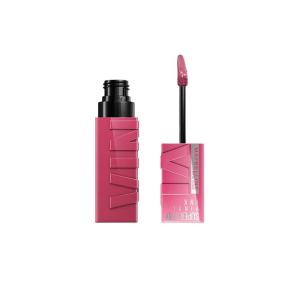 imageMaybelline Super Stay Vinyl Ink Longwear NoBudge Liquid Lipcolor Makeup Highly Pigmented Color and Instant Shine Cheeky Rose Nude Lipstick 014 fl oz 1 Count20 COY