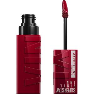 imageMaybelline Super Stay Vinyl Ink Longwear NoBudge Liquid Lipcolor Makeup Highly Pigmented Color and Instant Shine Cheeky Rose Nude Lipstick 014 fl oz 1 Count55 ROYAL