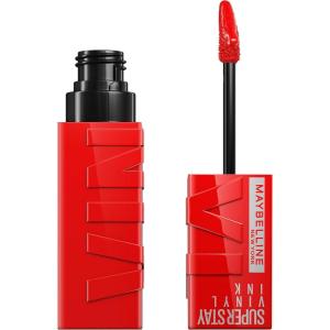 imageMaybelline Super Stay Vinyl Ink Longwear NoBudge Liquid Lipcolor Makeup Highly Pigmented Color and Instant Shine Cheeky Rose Nude Lipstick 014 fl oz 1 Count25 REDHOT