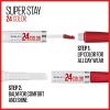 imageMaybelline Super Stay 24 2Step Liquid Lipstick Makeup Long Lasting Highly Pigmented Color with Moisturizing Balm All Night Apricot Nude Orange 1 Count220 247 FUCHSIA