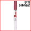 imageMaybelline Super Stay 24 2Step Liquid Lipstick Makeup Long Lasting Highly Pigmented Color with Moisturizing Balm All Night Apricot Nude Orange 1 Count245 FIRMLY MAUVE