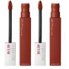 imageMaybelline Super Stay Matte Ink Liquid Lip Color Moodmakers Lipstick Collection Long Lasting Transfer Proof Lip Makeup Motivator Red 1 Count117 GROUNDBREAKER