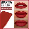 imageMaybelline Super Stay Matte Ink Liquid Lip Color Moodmakers Lipstick Collection Long Lasting Transfer Proof Lip Makeup Motivator Red 1 Count117 GROUNDBREAKER