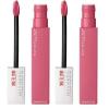 imageMaybelline Super Stay Matte Ink Liquid Lip Color Moodmakers Lipstick Collection Long Lasting Transfer Proof Lip Makeup Motivator Red 1 Count125 INSPIRER
