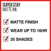 imageMaybelline Super Stay Matte Ink Liquid Lip Color Moodmakers Lipstick Collection Long Lasting Transfer Proof Lip Makeup Motivator Red 1 Count135 GLOBETROTTER