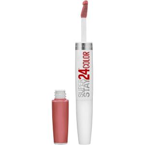 imageMaybelline Super Stay 24 2Step Liquid Lipstick Makeup Long Lasting Highly Pigmented Color with Moisturizing Balm All Night Apricot Nude Orange 1 Count300 FROSTED MAUVE