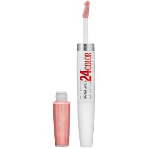 imageMaybelline Super Stay 24 2Step Liquid Lipstick Makeup Long Lasting Highly Pigmented Color with Moisturizing Balm All Night Apricot Nude Orange 1 Count136 CONSTANT TOAST