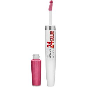 imageMaybelline Super Stay 24 2Step Liquid Lipstick Makeup Long Lasting Highly Pigmented Color with Moisturizing Balm All Night Apricot Nude Orange 1 Count45 WEAR ON WILDBERRY