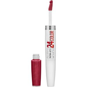 imageMaybelline Super Stay 24 2Step Liquid Lipstick Makeup Long Lasting Highly Pigmented Color with Moisturizing Balm All Night Apricot Nude Orange 1 Count15 ALL DAY CHERRY