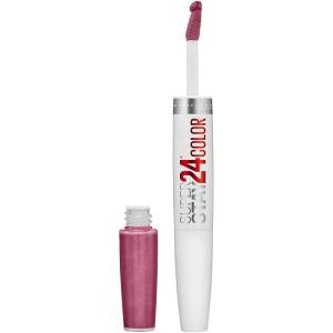 imageMaybelline Super Stay 24 2Step Liquid Lipstick Makeup Long Lasting Highly Pigmented Color with Moisturizing Balm All Night Apricot Nude Orange 1 Count80 INFINITE PETAL