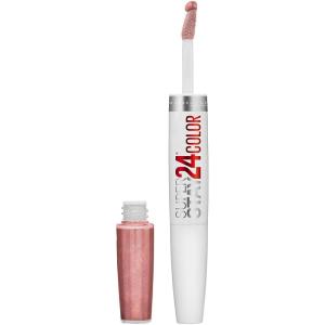 imageMaybelline Super Stay 24 2Step Liquid Lipstick Makeup Long Lasting Highly Pigmented Color with Moisturizing Balm All Night Apricot Nude Orange 1 Count150 TIMELESS TOFFEE