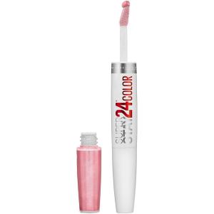 imageMaybelline Super Stay 24 2Step Liquid Lipstick Makeup Long Lasting Highly Pigmented Color with Moisturizing Balm All Night Apricot Nude Orange 1 Count110 SO PEARLY PINK
