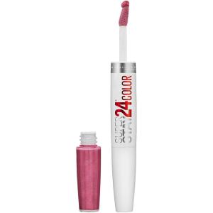 imageMaybelline Super Stay 24 2Step Liquid Lipstick Makeup Long Lasting Highly Pigmented Color with Moisturizing Balm All Night Apricot Nude Orange 1 Count105 BLUSH ON