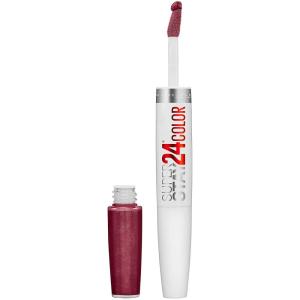 imageMaybelline Super Stay 24 2Step Liquid Lipstick Makeup Long Lasting Highly Pigmented Color with Moisturizing Balm All Night Apricot Nude Orange 1 Count50 UNLIMITED RAISIN