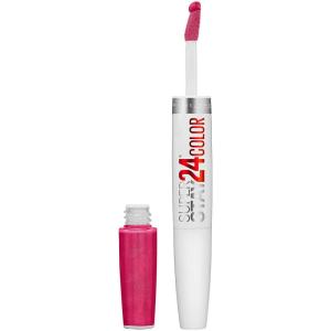 imageMaybelline Super Stay 24 2Step Liquid Lipstick Makeup Long Lasting Highly Pigmented Color with Moisturizing Balm All Night Apricot Nude Orange 1 Count220 247 FUCHSIA