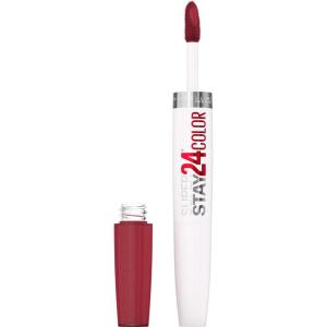 imageMaybelline Super Stay 24 2Step Liquid Lipstick Makeup Long Lasting Highly Pigmented Color with Moisturizing Balm All Night Apricot Nude Orange 1 Count930 CITY ABLAZE