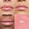 imageMaybelline Lifter Gloss Hydrating Lip Gloss with Hyaluronic Acid High Shine for Plumper Looking Lips Ruby Berry Neutral 018 OunceREEF