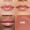imageMaybelline Lifter Gloss Hydrating Lip Gloss with Hyaluronic Acid High Shine for Plumper Looking Lips Ruby Berry Neutral 018 OunceSTONE
