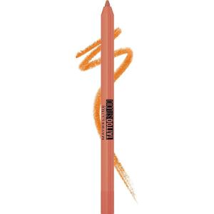 imageMAYBELLINE New York Tattoo Studio LongLasting Sharpenable Eyeliner Pencil Glide on Smooth Gel Pigments with 36 Hour Wear Waterproof Citrus Charge 004 ozOrange Flash
