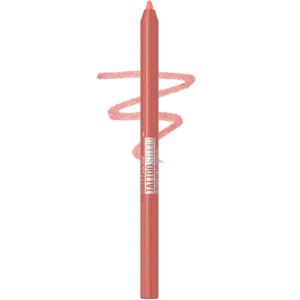 imageMAYBELLINE New York Tattoo Studio LongLasting Sharpenable Eyeliner Pencil Glide on Smooth Gel Pigments with 36 Hour Wear Waterproof Citrus Charge 004 ozPeach Pop