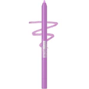 imageMAYBELLINE New York Tattoo Studio LongLasting Sharpenable Eyeliner Pencil Glide on Smooth Gel Pigments with 36 Hour Wear Waterproof Citrus Charge 004 ozLavender Lights