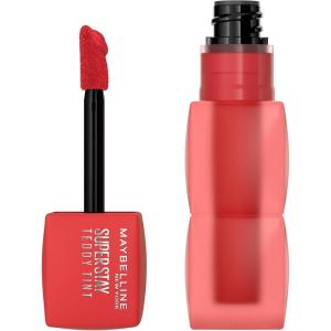 imageMAYBELLINE Super Stay Teddy Lip Tint Long Lasting Matte Lipstick For Up To 12HR Wear Current Mood 1 CountCoquettish