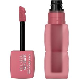 imageMAYBELLINE Super Stay Teddy Lip Tint Long Lasting Matte Lipstick For Up To 12HR Wear Current Mood 1 CountKneehigh
